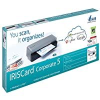 I.R.I.S. IRISCard Corporate 5 300 x 300 dpi Business Card Scanner Negro- Gris - Escáner (300 x 300 dpi- Business Card…